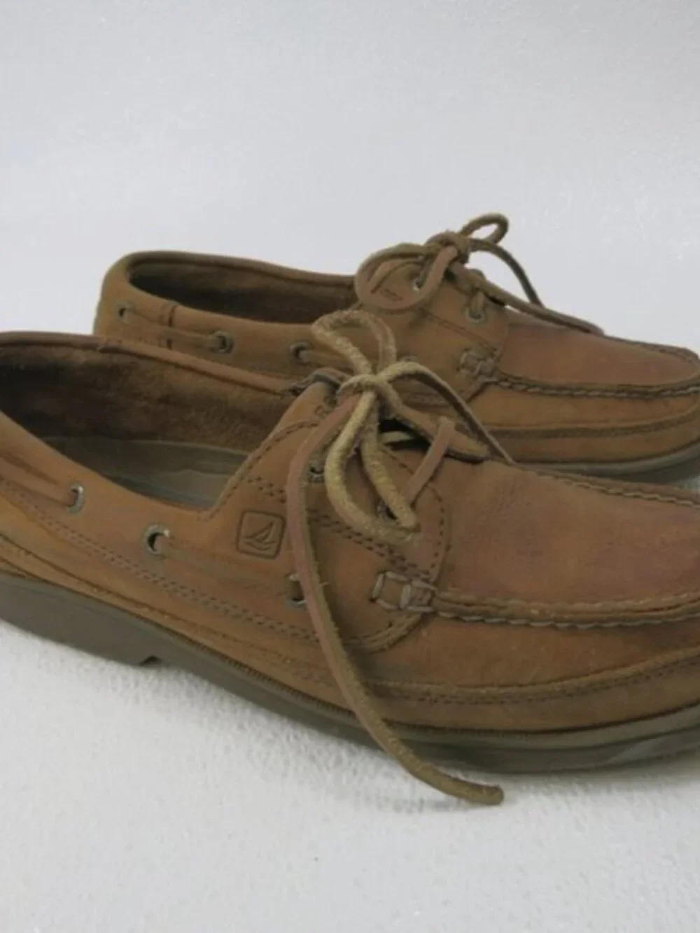 Sperry nubuck leather